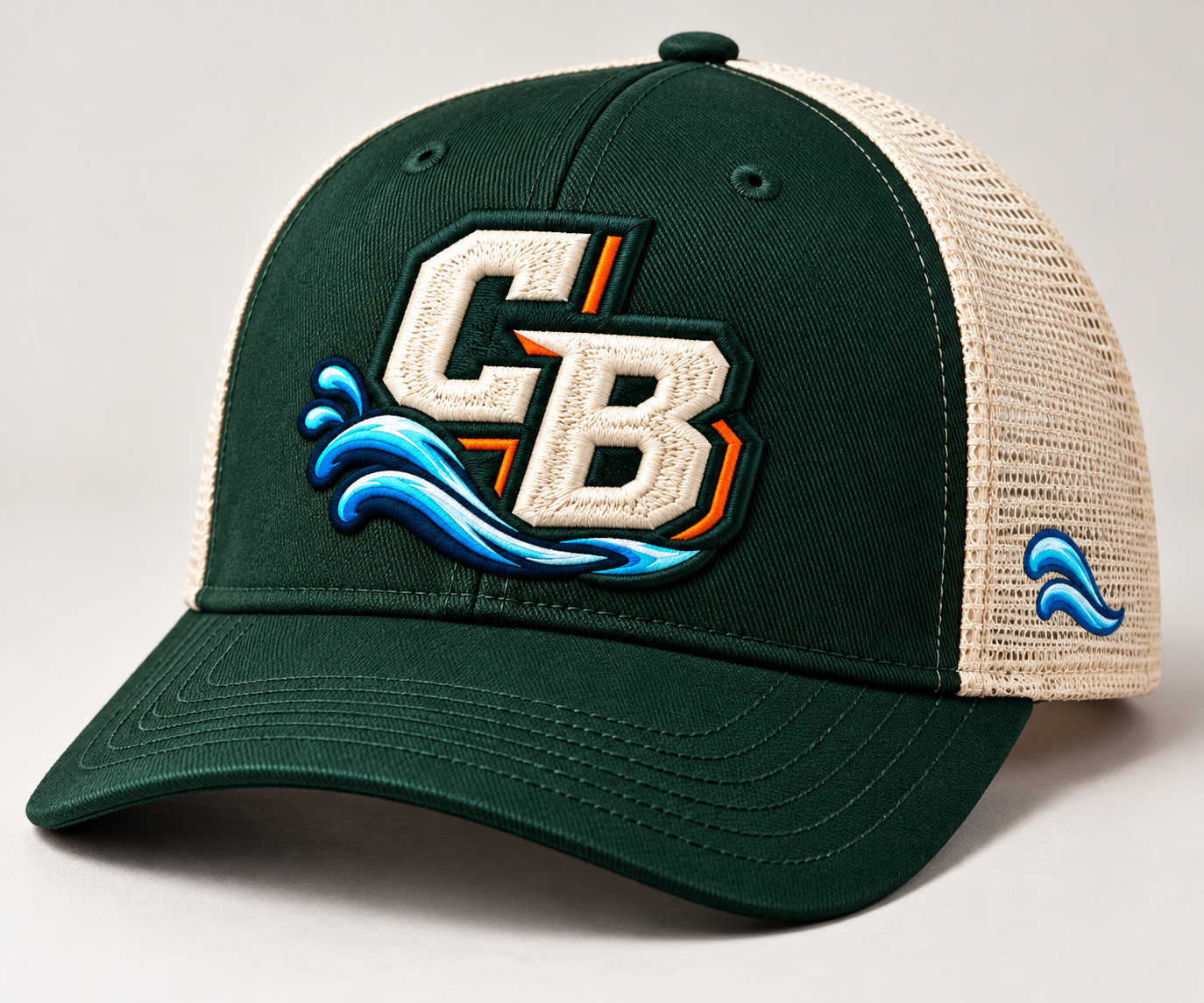 Charter Bois embroidered mesh trucker hat