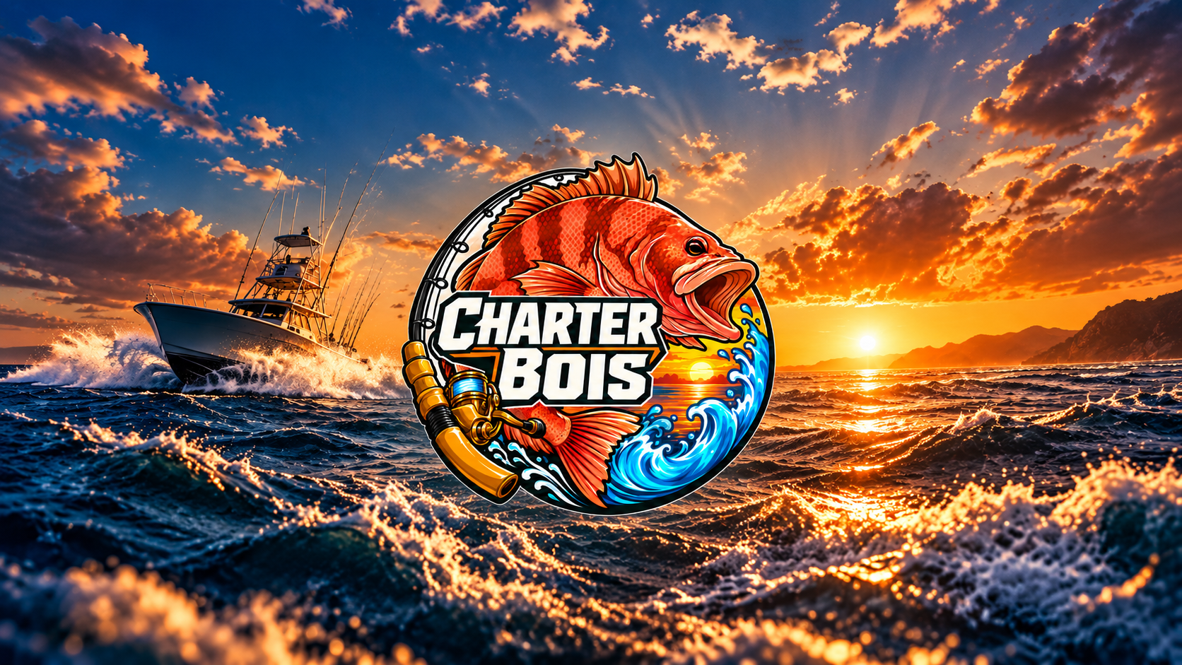 Charter Bois sunset ocean adventure